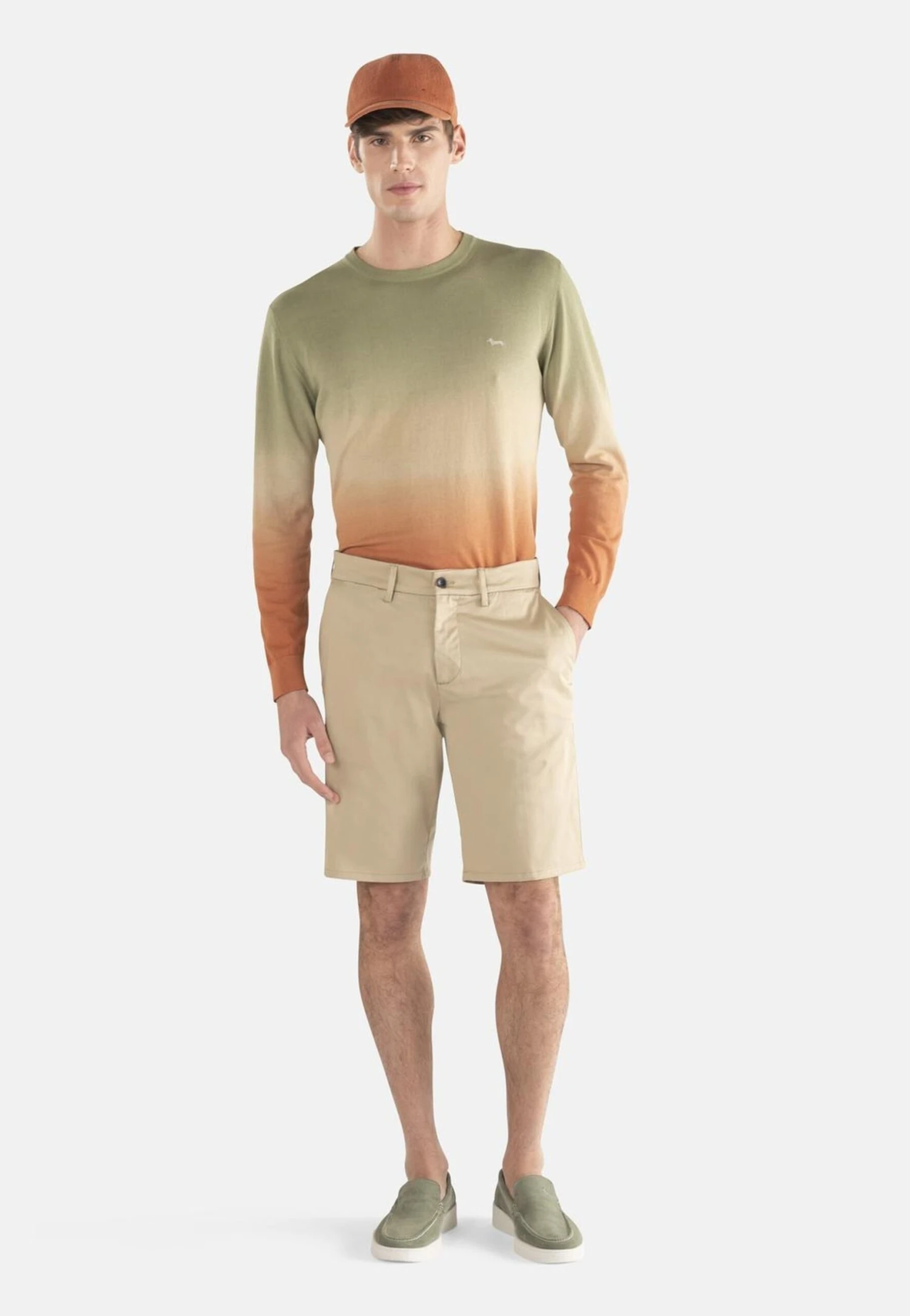 HARMONT&BLAINE Bermuda Basico - Shorts - Beige 2 HARMONT&BLAINE Bermuda Basico - Shorts - Beige - Imagen 2