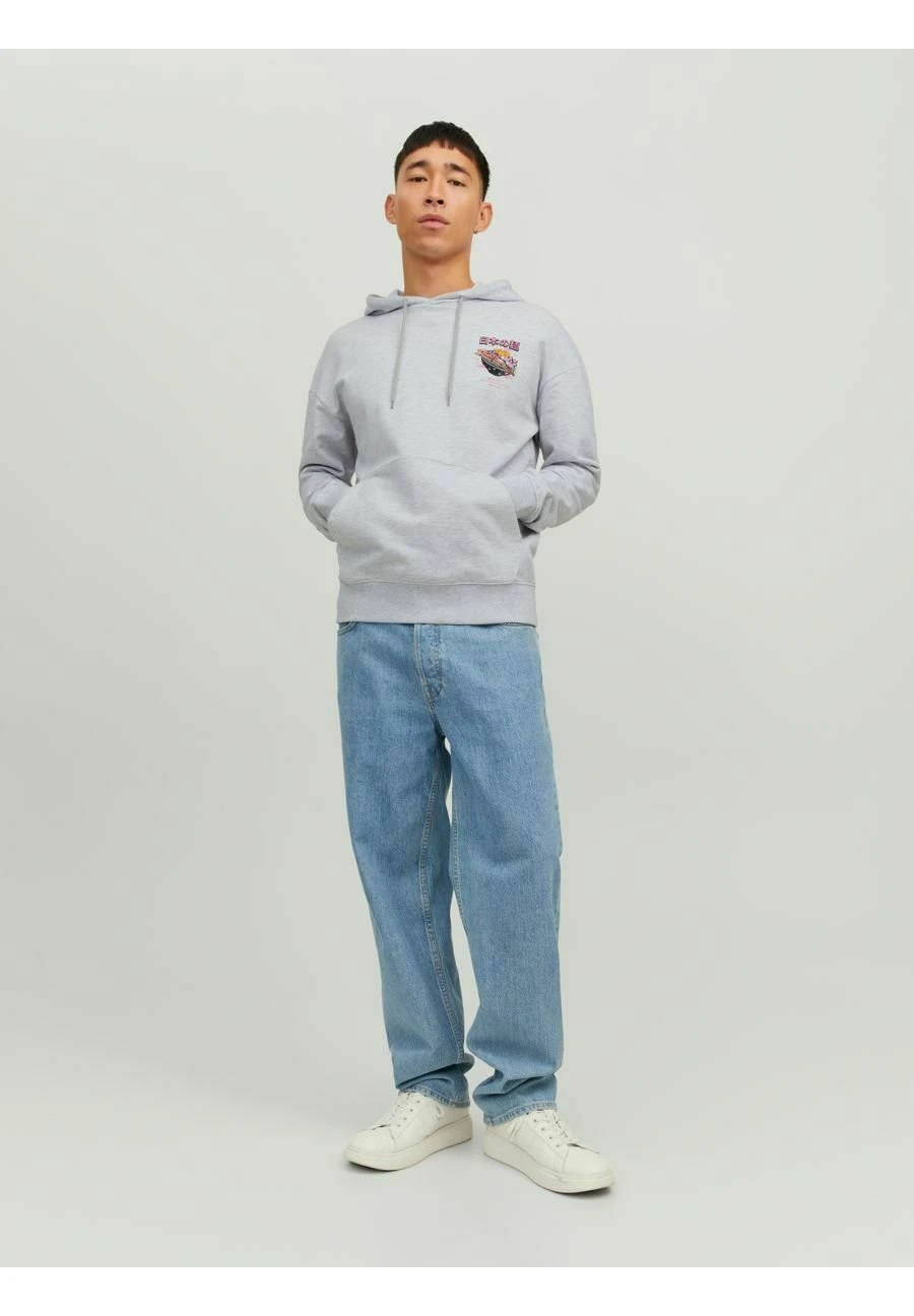 Jack & Jones Jortaco - Jersey Con Capucha - White Melange 2 Jack & Jones Jortaco - Jersey Con Capucha - White Melange - Imagen 2