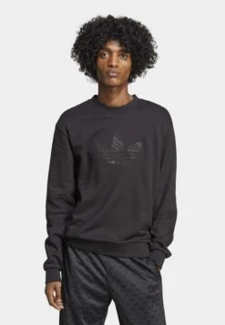 Adidas Originals Graphics Monogram Crew- Sudadera - Black