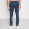 Indicode Jeans Potts - Vaqueros Slim Fit - Rub Bleach