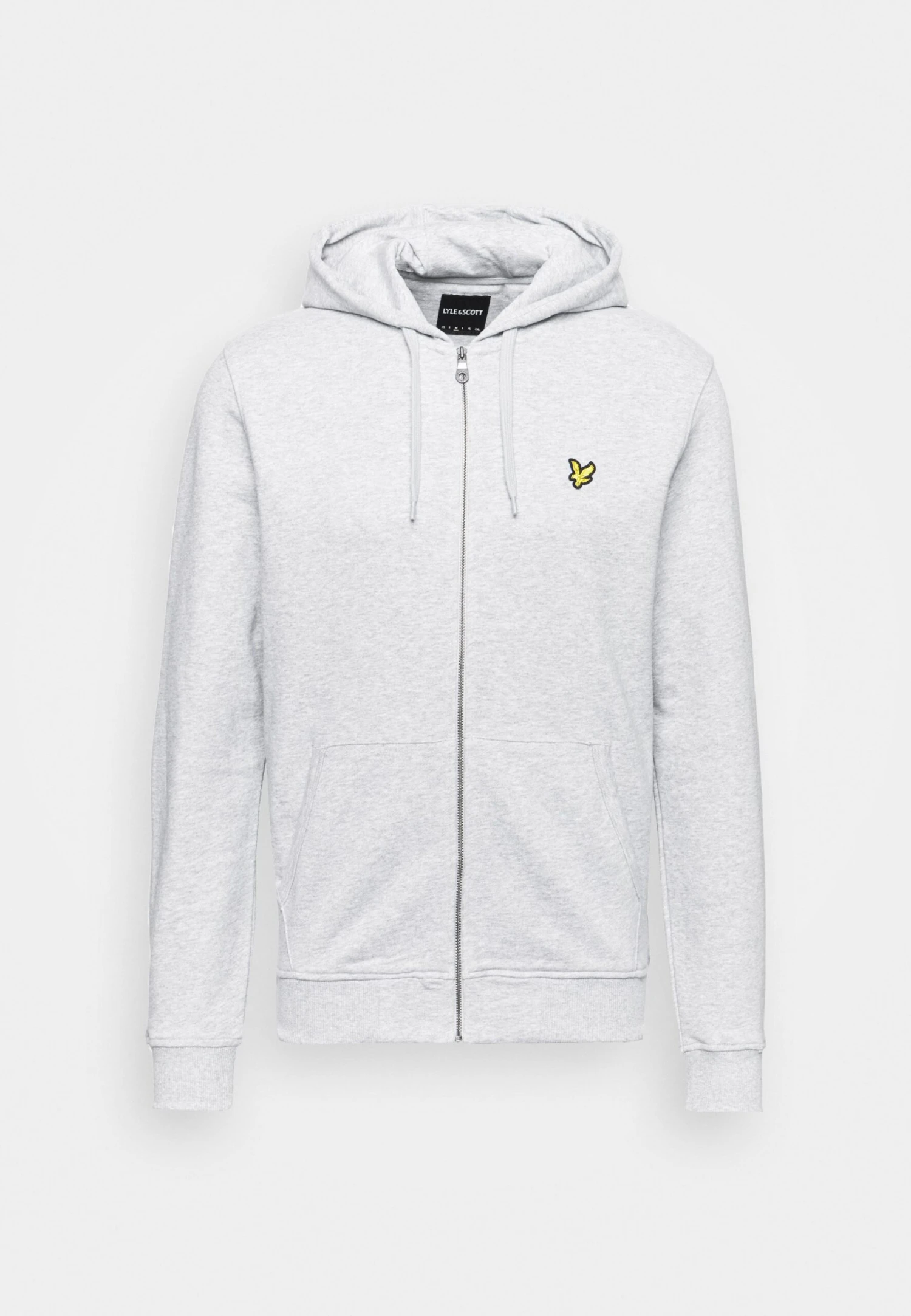 Lyle & Scott Zip Through Hoodie - Sudadera Con Cremallera - Light Grey Marl 5 Lyle & Scott Zip Through Hoodie - Sudadera Con Cremallera - Light Grey Marl - Imagen 5