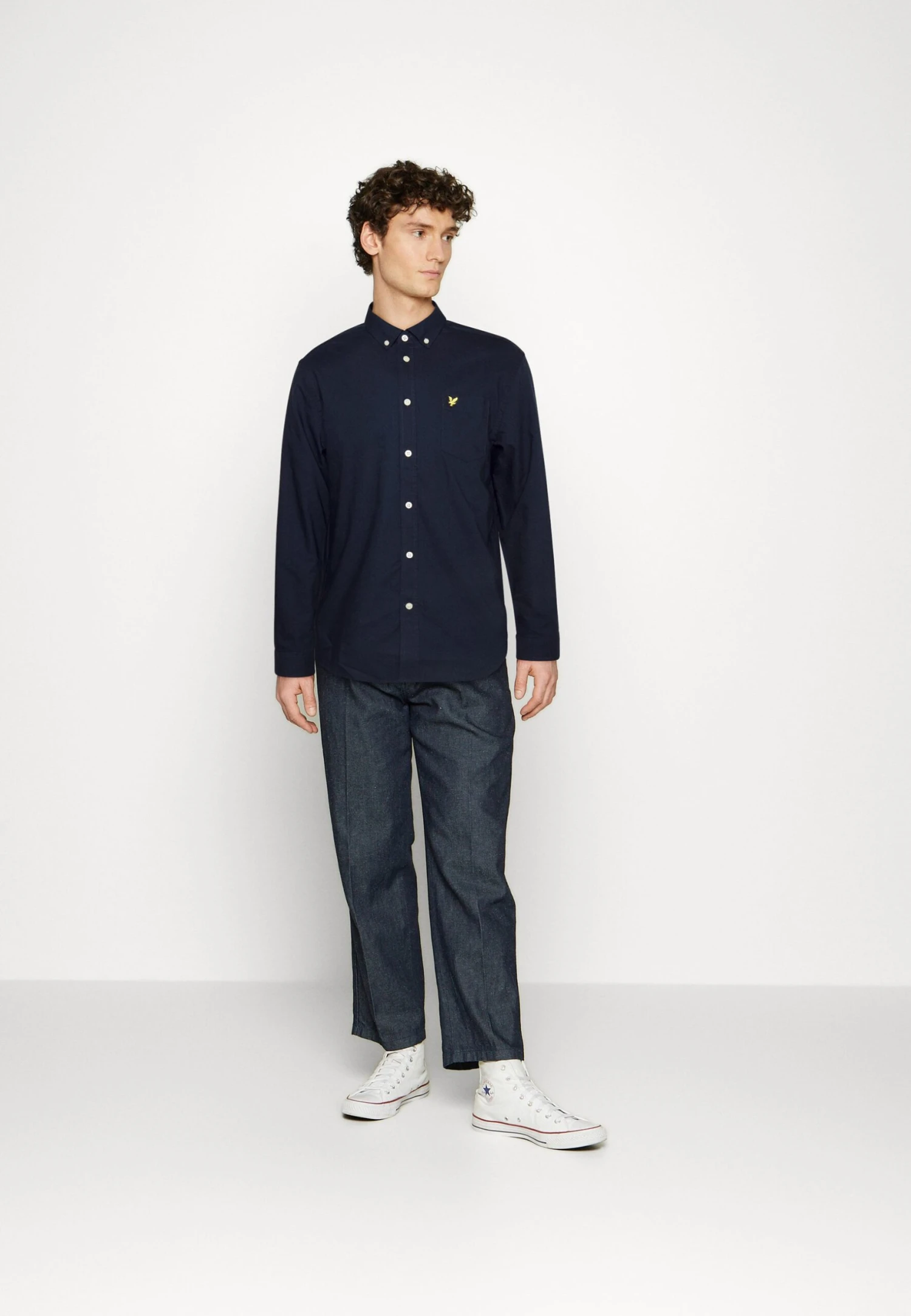 Lyle & Scott Oxford - Camisa - Dark Navy 2 Lyle & Scott Oxford - Camisa - Dark Navy - Imagen 2