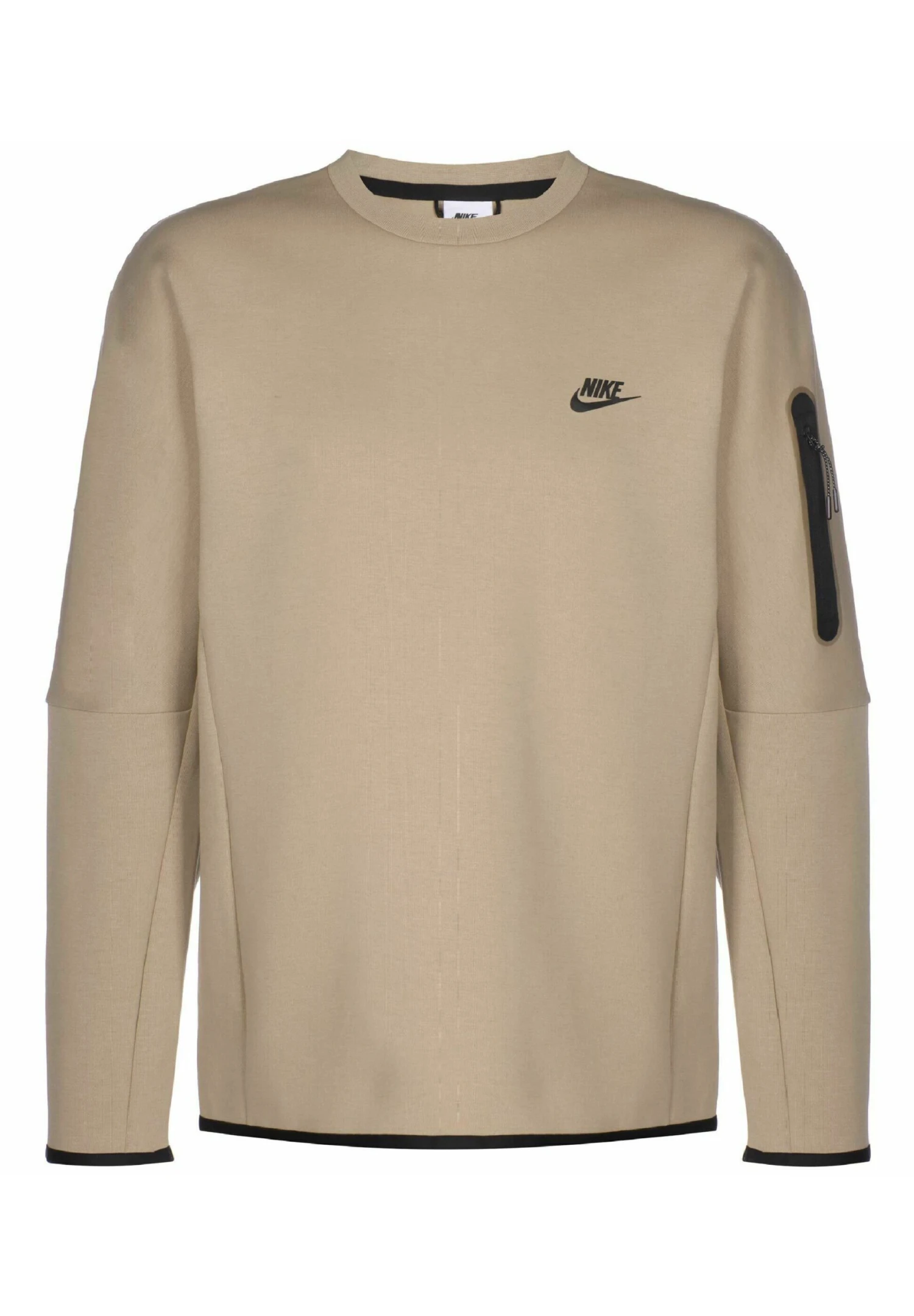 Nike Sportswear Sudadera - Khaki Black 1 Nike Sportswear Sudadera - Khaki Black